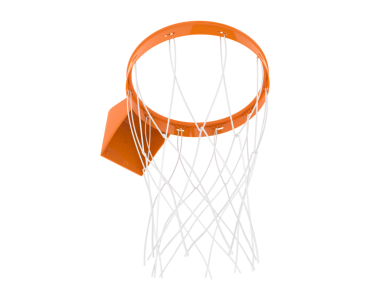 3 boyutlu basketbol topu beyaz arkaplanda izole edildi