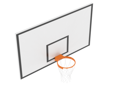 3 boyutlu basketbol topu.