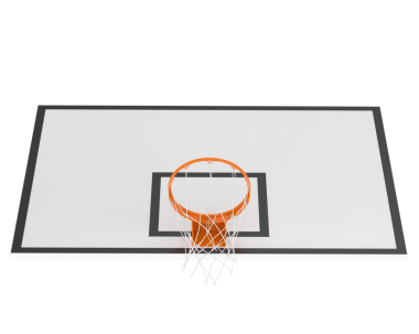 Bir basketbol topunun 3 boyutlu resmi