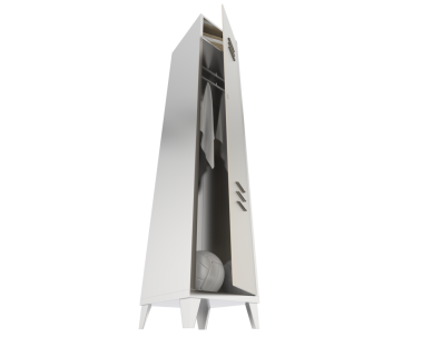 beyaz arkaplanda modern televizyon