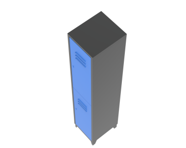 Mavi bilgisayar faresinin 3 boyutlu resmi