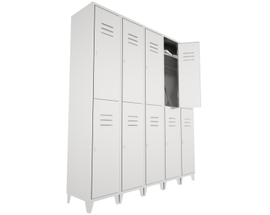 beyaz arkaplanda modern bilgisayar güç arzı