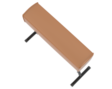 Beyaz arka planda kahverengi boya