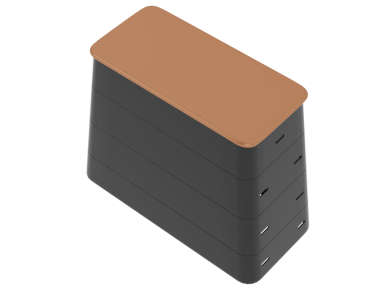 Pil simgesi, düz stil