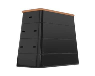 black metal bilgisayar donanım deposu 3D oluşturma