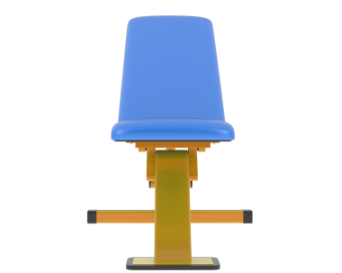 Beyaz arka planda lamba olan ahşap masa. vektör