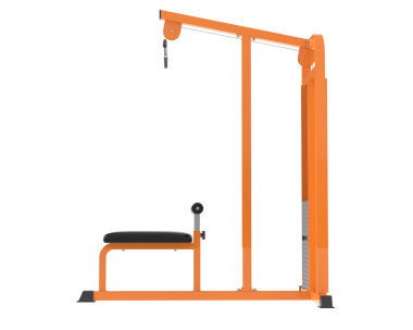 Beyaz arka plan üzerinde izole jimnastik salonu makine