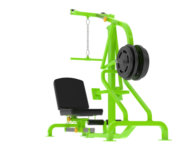 Yeşil halterli spor salonu