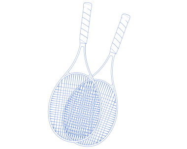 Bardakta mavi bir kokteyl..