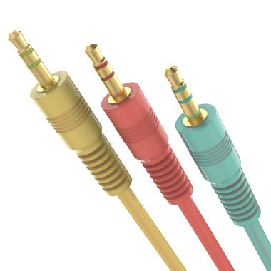 Beyaz arkaplanda izole edilmiş kablo