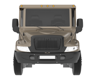 modern SUv beyaz arkaplanda izole edildi