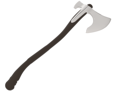 Balta simgesi. ağ için balta vektör simgelerinin karikatür çizimi