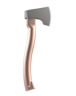 Beyaz arka planda metal çekiç