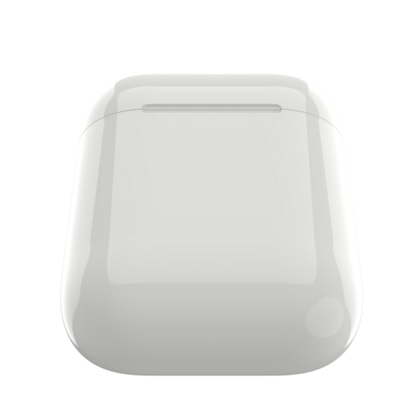 Beyaz arka plan üzerinde izole boş beyaz düğme