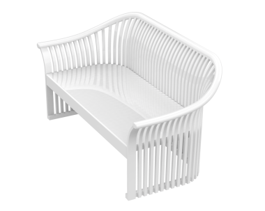 3 boyutlu bir sandalye.