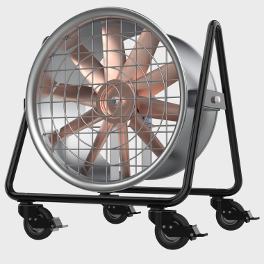 fan beyaz arkaplanda izole edildi. 3d illüstrasyon.