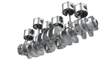 Siyah arkaplanda gümüş metal vidalar