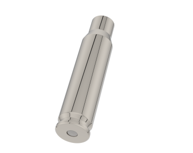 Beyaz bir tüpün 3 boyutlu görüntüsü