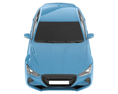 araba yan görünümü, vektör illüstrasyonu