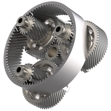 Kesme yolu ile metal teçhizat 3d illüstrasyon