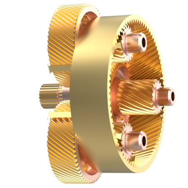 altın dişli siyah arkaplanda izole