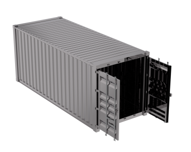 Beyaz arka planda izole edilmiş yüksek detaylı siyah elektrikli arabanın 3 boyutlu görüntüsü. Tasarımınız için şablon.