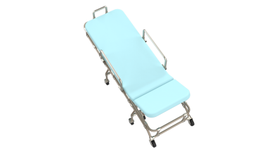 Beyaz arka planda izole edilmiş sandalye. 3d oluşturma.