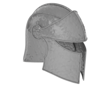 Şövalye miğferi. Vektör. izole resim.