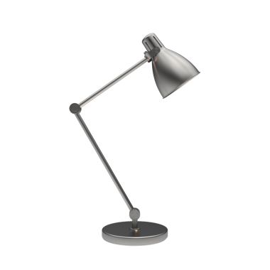 Modern lamba ve siyah üzerine izole edilmiş bir lamba. vektör illüstrasyonu