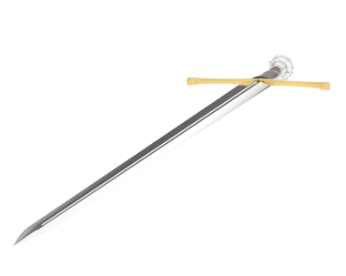 3D ortaçağ kılıcı.