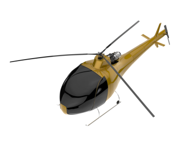 Beyaz arkaplanda helikopter vektör simgesi izole edildi.