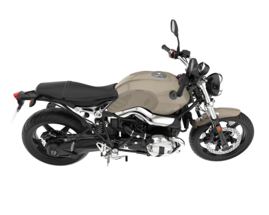 Motosiklet beyaz arka planda izole edilmiş. 3d illüstrasyon