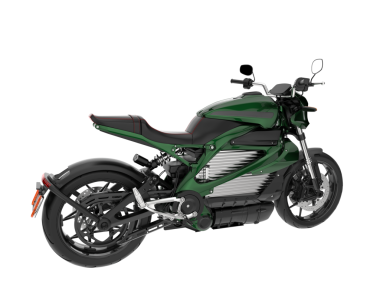 Beyaz arka plan üzerinde izole Modern motosiklet