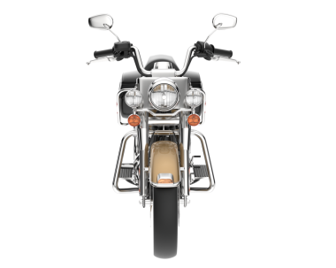 Beyaz arka plan üzerinde izole Modern motosiklet