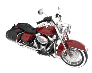 Modern motosiklet beyaz arka planda izole edilmiş.