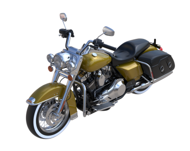 Siyah arka planda modern motosiklet