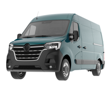 Modern elektrikli araba beyaz arka planda izole edilmiş. 3d oluşturma