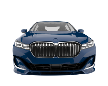 Siyah arka planda gerçekçi bir araba. vektör illüstrasyonu.