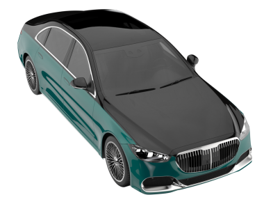 Modern spor araba. 3d oluşturma