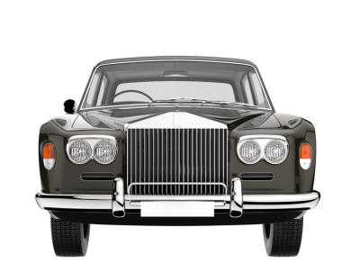 Eski model araba vektör çizim