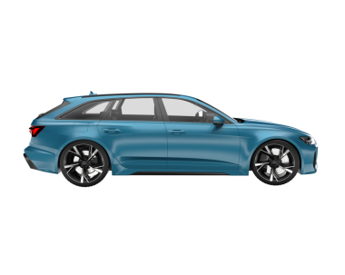 Araba arka planda izole. 3D görüntüleme - 3d illüstrasyon.