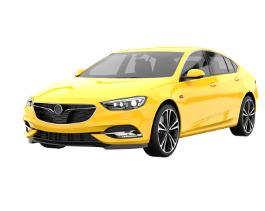 Modern araba arka planda izole edilmiş. 3 Boyutlu Hazırlama -