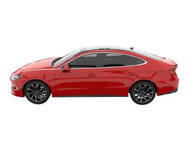 Beyaz arka planda bir araba. yüksek kaliteli resimleme