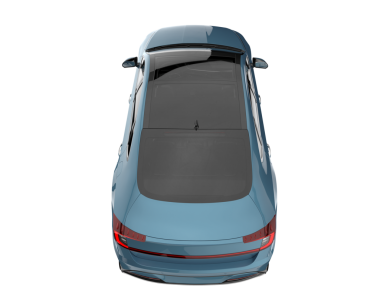 Kırpma yolu ve gölgesi olan beyaz arka planda izole edilmiş bir araba. 3d oluşturma