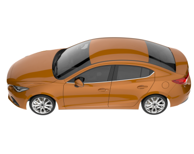 Gerçekçi bir araba. vektör illüstrasyonu