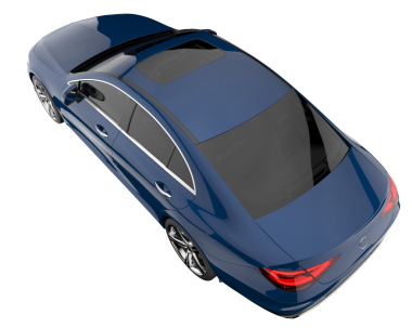 Araba arka planda izole. 3 Boyutlu Hazırlama