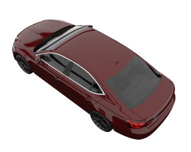 modern araba koyu arka planda