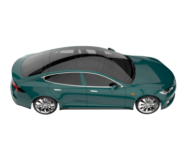 gerçekçi modern araba arka planda izole.