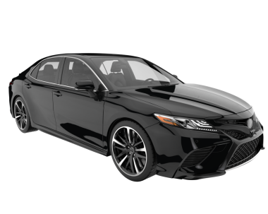 modern araba arka planda