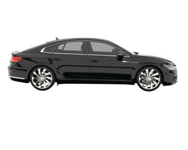 modern lüks araba beyaz izole